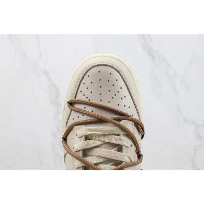 Nike Dunk Low "Cream/Brown/Coffee Lacing" фото № 4