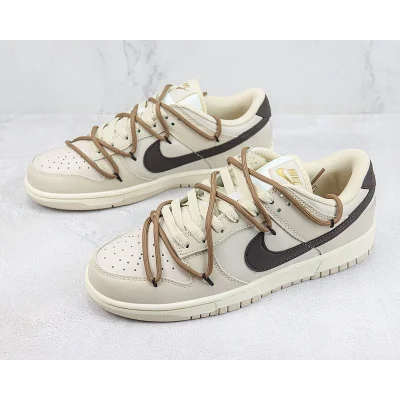 Nike Dunk Low "Cream/Brown/Coffee Lacing" фото № 5