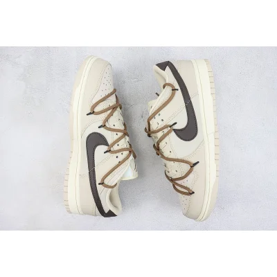 Nike Dunk Low "Cream/Brown/Coffee Lacing" фото № 7
