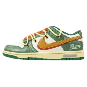 Nike Dunk Low "Panda/Summer Graffiti Green"