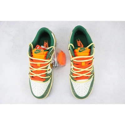 Nike Dunk Low "Panda/Summer Graffiti Green" фото № 7 Nike Dunk Low "Panda/Summer Graffiti Green" фото № 7