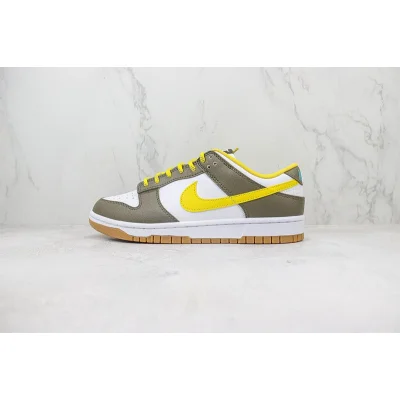 Nike Dunk Low "Cargo Khaki/Vivid Sulfur" фото № 2
