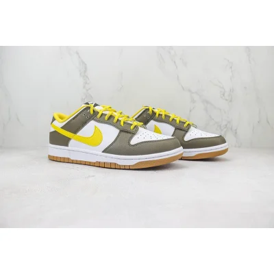 Nike Dunk Low "Cargo Khaki/Vivid Sulfur" фото № 6