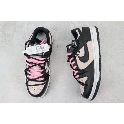 Nike Dunk Low "Pink Foam/Black" фото № 6