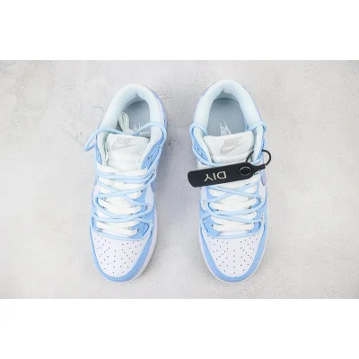 Nike Dunk Low "White Teddybear/Sky Blue" фото № 7 Nike Dunk Low "White Teddybear/Sky Blue" фото № 7