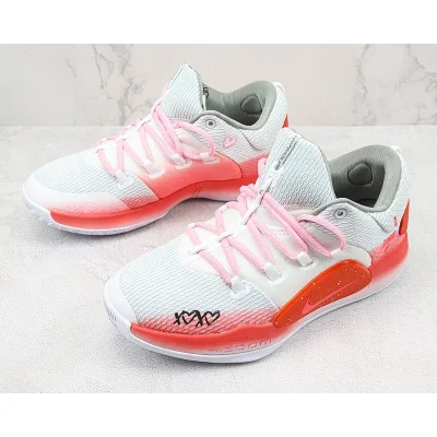 Nike Hyperdunk X Low "White/Red/Pink" фото № 5