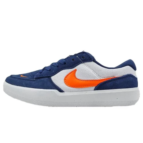 Nike SB Force 58 "Midnight Navy/Safety Orange"