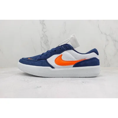 Nike SB Force 58 "Midnight Navy/Safety Orange" фото № 2