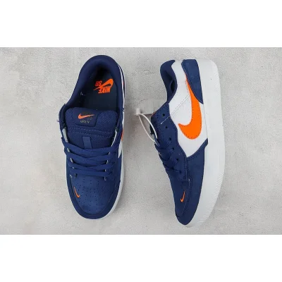 Nike SB Force 58 "Midnight Navy/Safety Orange" фото № 6