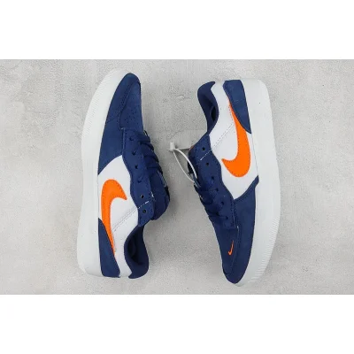 Nike SB Force 58 "Midnight Navy/Safety Orange" фото № 7