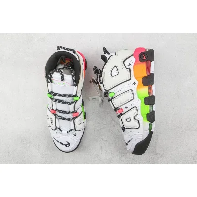 Nike Air More Uptempo "Ghost White/Blue/Orange/Green" фото № 6