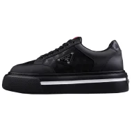 Prada Macro Re-nylon And Brushed Leather Sneakers