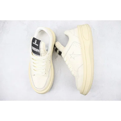 Converse x Rick Owens TURBOWPN Low "Milk" фото № 7