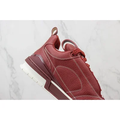 Louis Vuitton LV Skate Sneaker Low "Navy Red" фото № 4