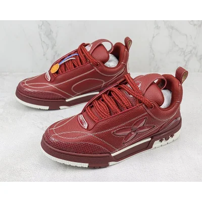 Louis Vuitton LV Skate Sneaker Low "Navy Red" фото № 5