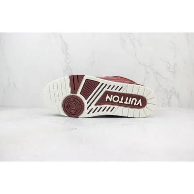 Louis Vuitton LV Skate Sneaker Low "Navy Red" фото № 8