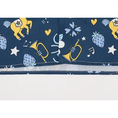 Рубашка Gucci Short Sleeve Retro flower "Blue" фото № 5