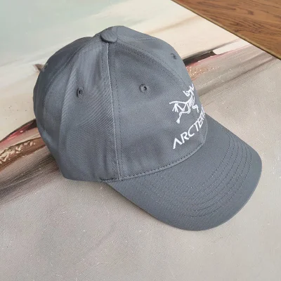 Кепка Arcteryx Skeleton And Logo "Gray" фото № 5