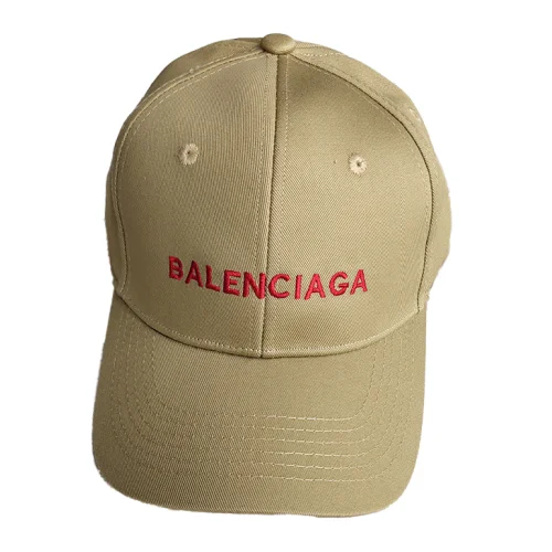 Кепка Balenciaga Cotton With Logo "Brown"