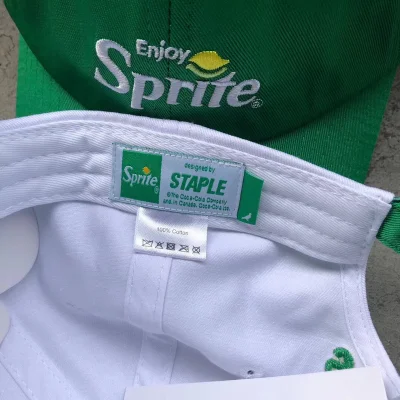 Кепка Staple Sprite Logo "White" фото № 3