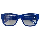 Оправа для очков Balenciaga Frame With Big White Inscription "Blue"