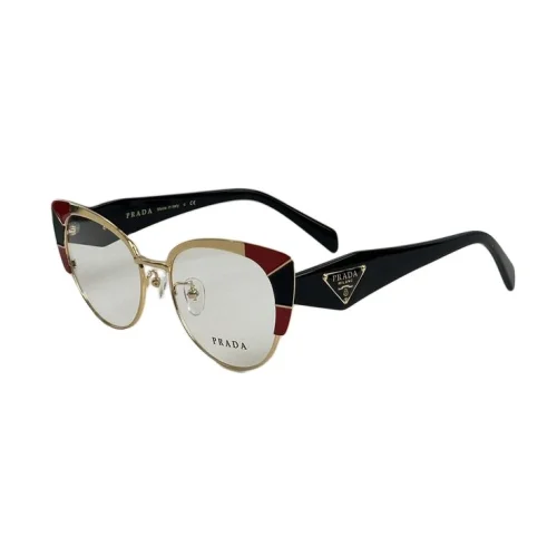 Оправа для очков Prada Round Shaped With Top Colorful Stripes "Black/Gold"