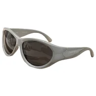 Солнцезащитные очки Balenciaga Temples With Wave "Gray"