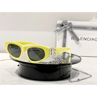 Солнцезащитные очки Balenciaga With Chain And Logo Decorated "Yellow" фото № 2 Солнцезащитные очки Balenciaga With Chain And Logo Decorated "Yellow" фото № 2