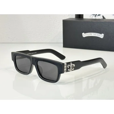 Солнцезащитные очки Chrome Hearts Temples With Big Logo "Black" фото № 2 Солнцезащитные очки Chrome Hearts Temples With Big Logo "Black" фото № 2