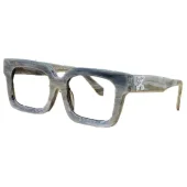 Солнцезащитные очки Chrome Hearts Wide Frame With Big Logo "Gray"