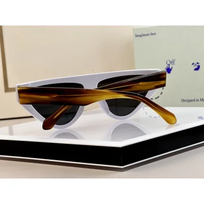 Солнцезащитные очки Off White Front Middle Inscription "White" фото № 3 Солнцезащитные очки Off White Front Middle Inscription "White" фото № 3