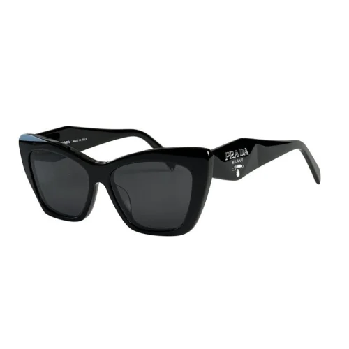 Солнцезащитные очки Prada Cat Eye Shaped With Logo "Black"