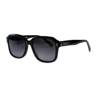 Солнцезащитные очки Prada Temples With Stripe And Logo "Black/Gray"