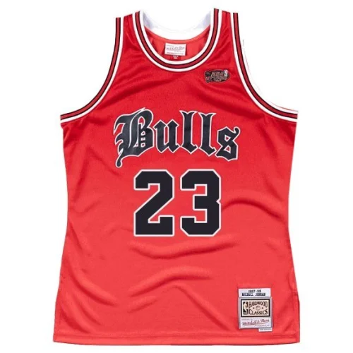 Баскетбольная Джерси Mitchell And Ness Chicago Bulls 97-98 №23 Michael Jordan "Red"