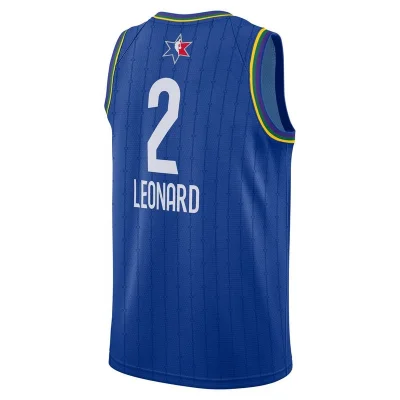 Баскетбольная Джерси NBA Los Angeles Clippers 20 №2 Kawhi Leonard "Blue" фото № 2