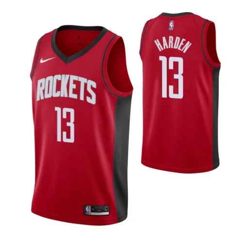 Баскетбольная Джерси Nike Houston Rockets №13 James Harden "Red"