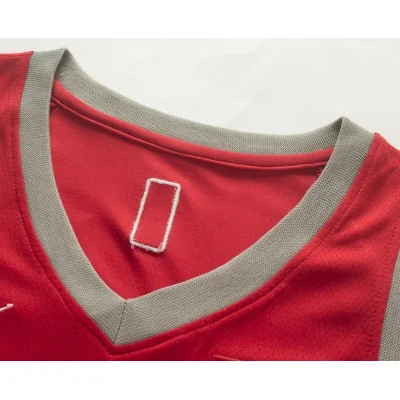 Баскетбольная Джерси Nike Houston Rockets №0 Russell Westbrook With Logo "Red" фото № 6