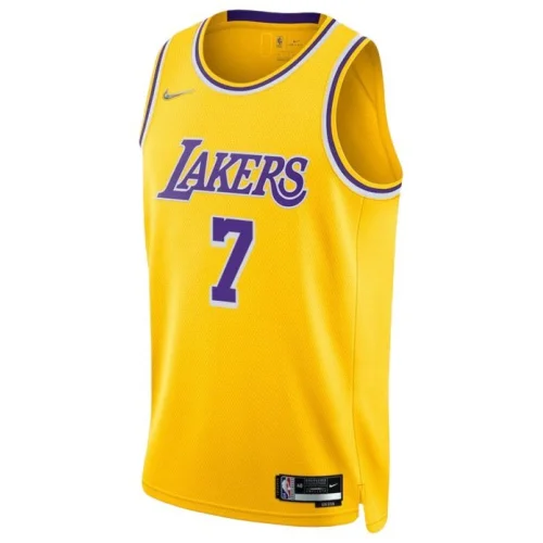 Баскетбольная Джерси Nike Los Angeles Lakers 21-22 №7 Carmelo Anthony "Yellow"