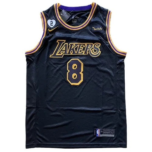 Баскетбольная Джерси Nike X NBA Los Angeles Lakers №8+24 Kobe Bryant "Blue/Black"