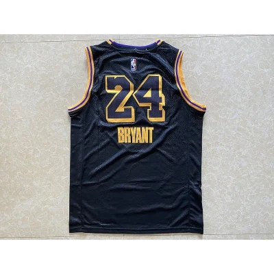 Баскетбольная Джерси Nike X NBA Los Angeles Lakers №8+24 Kobe Bryant "Blue/Black" фото № 6