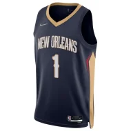 Баскетбольная Джерси Nike New Orleans Pelicans 21-22 №1 Zion Williamson "Blue"