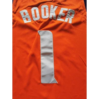 Баскетбольная Джерси Nike Phoenix Suns 19-20 №1 Devin Booker "Orange" фото № 2