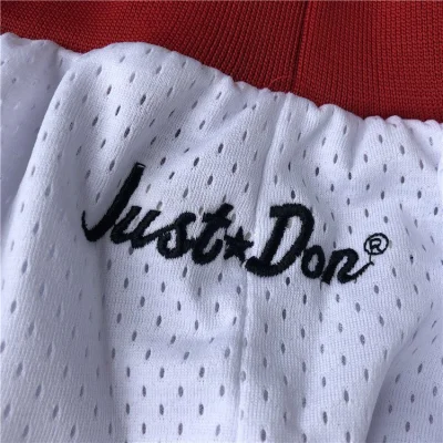 Баскетбольные Шорты Just Don Houston Rockets "White" фото № 2