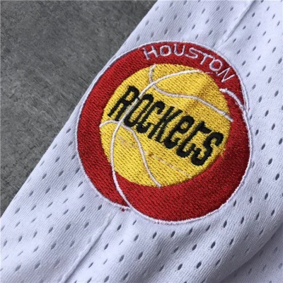 Баскетбольные Шорты Just Don Houston Rockets "White" фото № 4