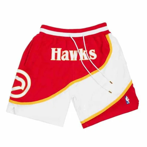 Баскетбольные Шорты NBA Atlanta Hawks Just Don "White/Red"