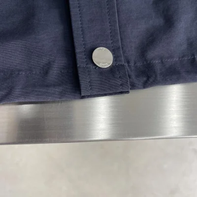 Рубашка Christian Dior Dark Logo On Sleeve "Blue" фото № 2