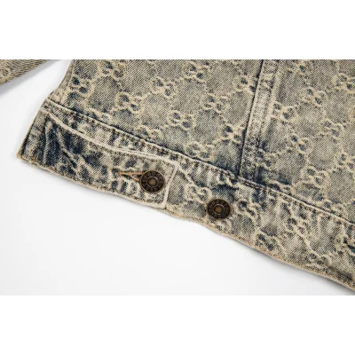 Джинсовая Куртка Gucci With Button Pockets "Gray" фото № 6 Джинсовая Куртка Gucci With Button Pockets "Gray" фото № 6