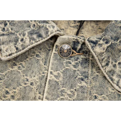 Джинсовая Куртка Gucci With Button Pockets "Gray" фото № 7 Джинсовая Куртка Gucci With Button Pockets "Gray" фото № 7