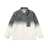 Джинсовая Куртка Louis Vuitton Two - Tone "Gray/White"