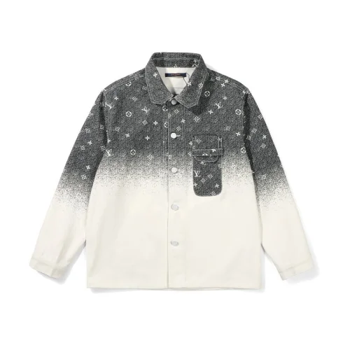 Джинсовая Куртка Louis Vuitton Two - Tone "Gray/White"